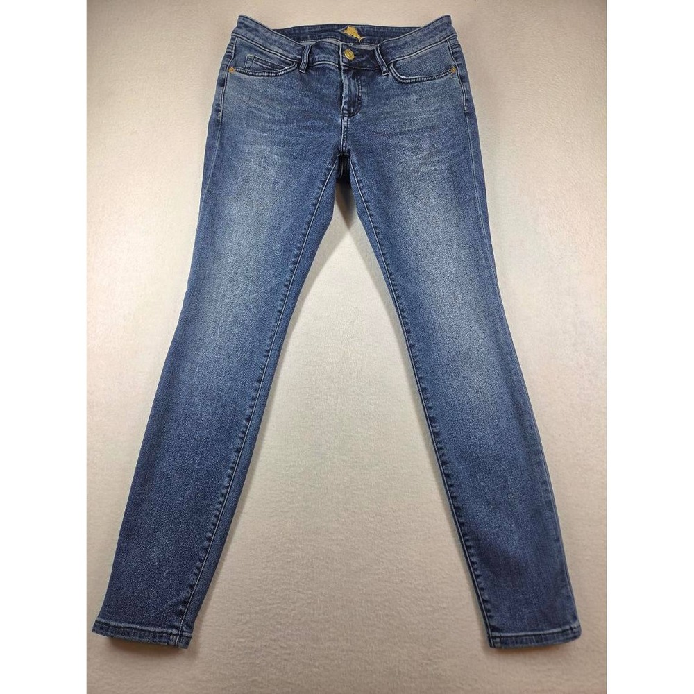 Tommy Bahama Denim Womens Skinny Jeans Blue Medium Wash Stretch Size 29x31
